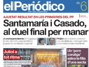 Portada de El Periódico el 6 de juliol