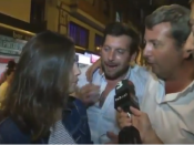 Els germans Curro i Andrés Piña fent el ridícul a TV3