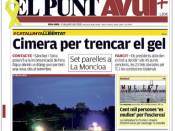 Portada de 'El Punt Avui'