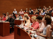 Lorena Roldán a la comissió de justícia al Parlament