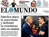 Portada de El Mundo el 12 de juliol