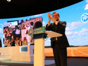 Mariano Rajoy pren la paraula al Congrés Extraordinari del PP