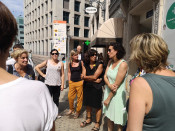 Marta Rovira en una trobada amb dones del partit a Suïssa