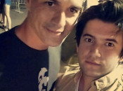 Pedro Sánchez, al FIB, amb un tuitaire