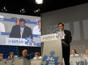 Josep Maria Pelegrí durant la seva intervenció al 24è congrés