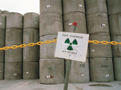 residus radioactius, radioactivitat, cementiri nuclear