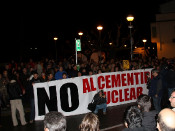 manifestació, ascó, cementiri nuclear
