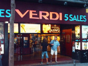 verdi, cinema, sala