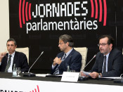 Carbonell, Benach i Sàez durant les jornades