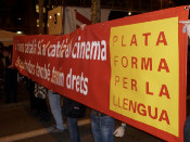 pancarta plataforma