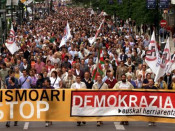 manifestacio abertzale chaos