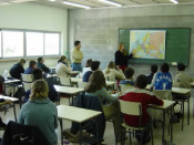 classe secundaria institut alumnes adolescents
