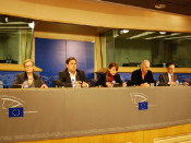 maria badia, oriol junqueras, raül romeva, ramon tremosa