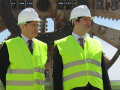 José Montilla, Jordi Hereu, obres, casquet, construcció