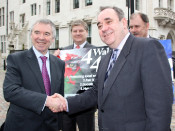 Ieuan Wyn Jones, alex salmond, snp, scottish national party, plaid cymru, gal·les, escòcia