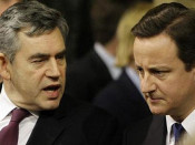 Gordon Brown, David Cameron