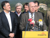 Joan Puigcercós, Pere Vigo, Esquerra