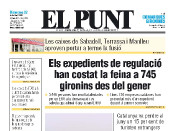 el punt, portada, diari
