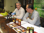 unió de pagesos, Raül Sales, Antoni Miquel Aresté, responsables de fruita dolça