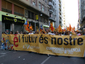 València, 25 d'abril, manifestació