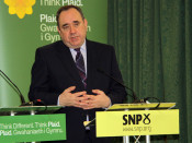 Ieuan Wyn Jones, Alex Salmond, Plaid Cymru, SNP