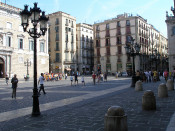 Plaça Sant Jaume, Generalitat, Ajuntament, Barcelona