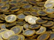 diners euro hipoteca finançament monedes moneda