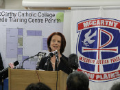 Julia Gillard, Austràlia