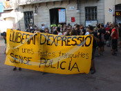 Gràcia, manifestació, llibertat d'expressió