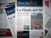 directe!cat, Diada, paper, diari