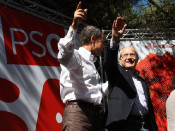 José Luis Rodríguez Zapatero, José Montilla, PSC, Festa de la  Rosa