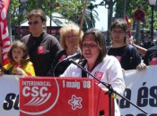 isabel pallarès, intersindical