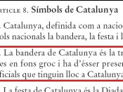 estatut senyera