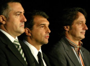 Joan Puigcercós, Joan Laporta, Jordi Portabella