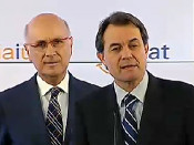 Josep Antoni Duran i Lleida, Artur Mas, CiU