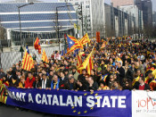 Capçalera de la manifestació