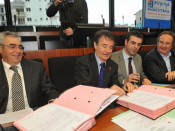 Jean-marc pujol, jean-paul alduy, santi vila, figueres, perpinyà