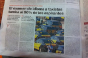 taxis, periodico