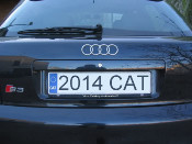CAT, matrícules, cotxe