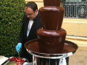 font de xocolata, Sant Jordi