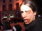 mossos estudiants manifestacio carrega periodistes