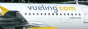 Una imatge d'arxiu d'un avió de Vueling