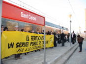 renfe girona figueres protesta usuaris trens
