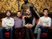 Manel. D'esquerra a dreta: Martí Maymó, Arnau Vallvé, Guillem Gisbert, i Roger Padilla