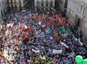 retallades, plaça Sant Jaume, funcionaris, manifestació