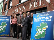 Sinn Féin, Gerry Adams, Belfast, Irlanda