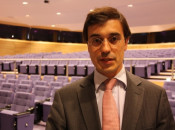 El portaveu d'Afers Econòmics i Monetaris de la Comissió Europea, Amadeu Altafaj, a Brussel·les.