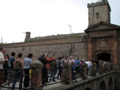 castell montjuïc montjuic