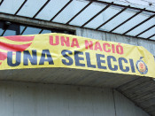 dia seleccions, pancarta, una nació una selecció